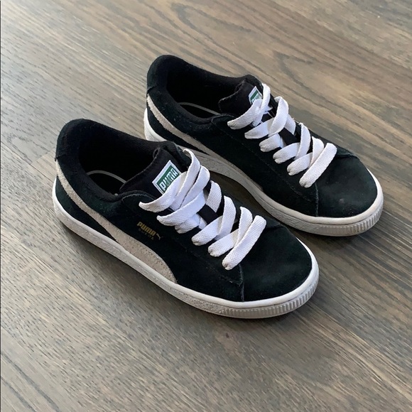 infant puma suede